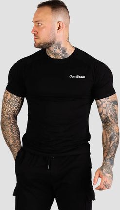 GymBeam Dopasowana koszulka TRN Black