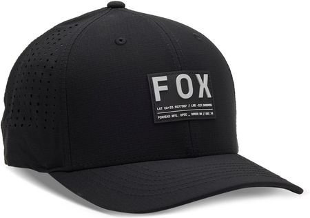 Czapka z daszkiem FOX NON STOP TECH FLEXFIT BLACK czarny