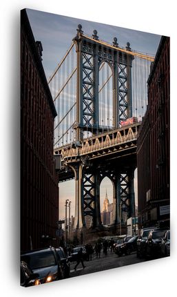 Mpink Obraz Na Płótnie Architektura Most New York 80X100 Cm 6570