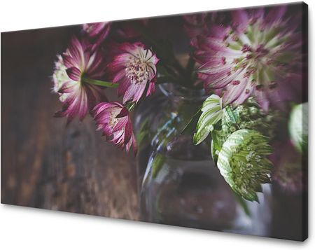 Mpink Obraz Na Płótnie Botanika Kwiaty W Wazonie 120X70 Cm 2480