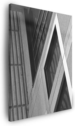 Mpink Obraz Na Płótnie Architektura Betonowa Ściana Budynek 80X100 Cm 4704