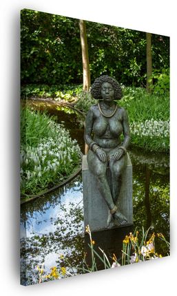 Mpink Obraz Na Płótnie Architektura Rzeźba Kobiety 60X120 Cm 4133