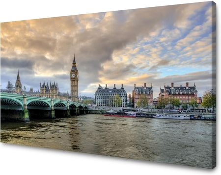 Mpink Obraz Na Płótnie Architektura Londyn Big Ben 100X60 Cm 5552