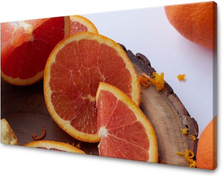 Mpink Obraz Na Płótnie Kuchnia Czerwona Pomarańcza 100X80 Cm 3527