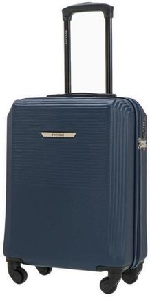 Mała kabinowa walizka PUCCINI SAN DIEGO ABS025C 7A Granatowa