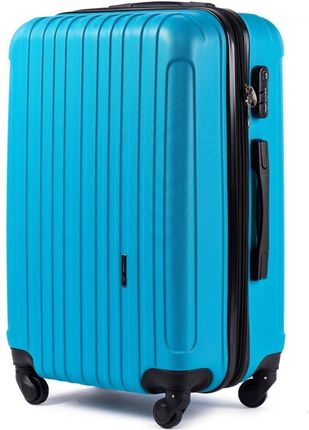 Duża walizka podróżna bagaż turystyczny L 97l Cyan 2011 Wings