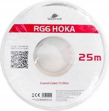 Zdjęcie Spacetronik Kabel Rg6 Hoka 102 Cu Dualshield 25M - Wrocław