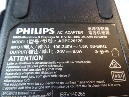 Philips Zasilacz Ac Adapter Adpc20120 20V 6.0A