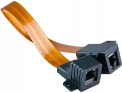 Zdjęcie Dpm Przejściówka Okienna Złączka Slim Rj45 29,5Cm - Stęszew