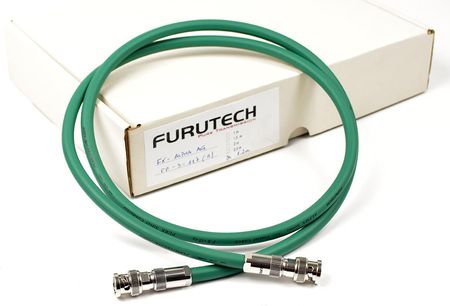 Furutech Fx - Alpha Ag + Fp-3-117 R (Bnc) Przewód Interkonekt 1,2M   