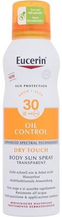Eucerin Sun Oil Control Body Spray Dry Touch Spf30 Preparat Do Opalania Ciała 200Ml