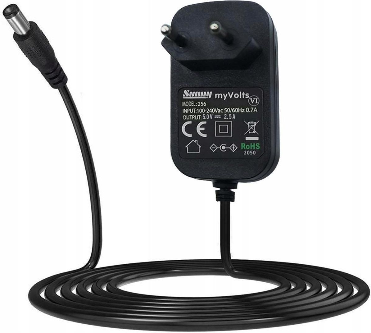 MyVolts Cavo Alimentazione USB 5V Per Hard Disk Esterno LaCie RUG U2SA – Alimentatore Con Protezioni