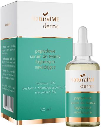 Naturalme Peptydowe Serum Do Twarzy Łagodząco-Nawilżające 30 ml
