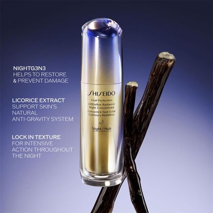 SHISEIDO VITAL-PERFECTION セラム 40ml Shiseido Vital Perfection Liftdefine Radiance Serum Glow Serum