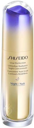 Shiseido Vital Perfection Liftdefine Radiance Night Concentrate Serum Do Twarzy 40 ml