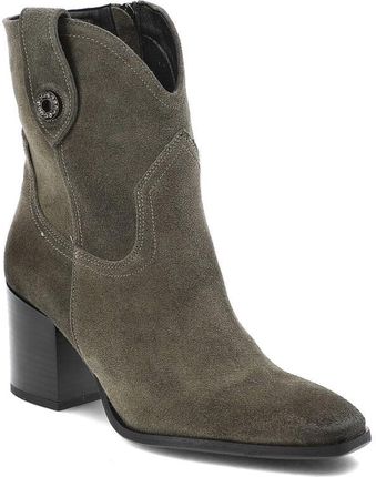 Zielone Botki Karino Modne Obuwie Jesienne