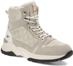 Zdjęcie Białe Śniegowce Mustang Damskie Buty - Radlin