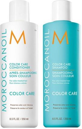 Moroccanoil Color Care Zestaw Chroniący Kolor Do Włosów Farbowanych Szampon 250 Ml Odżywka