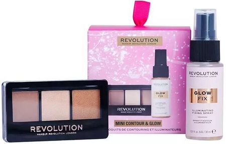 Makeup Revolution Mini Contour & Glow Zestaw Prezentowy