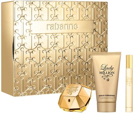 Paco Rabanne Lady Million Eau De Parfum 50Ml Gift Set