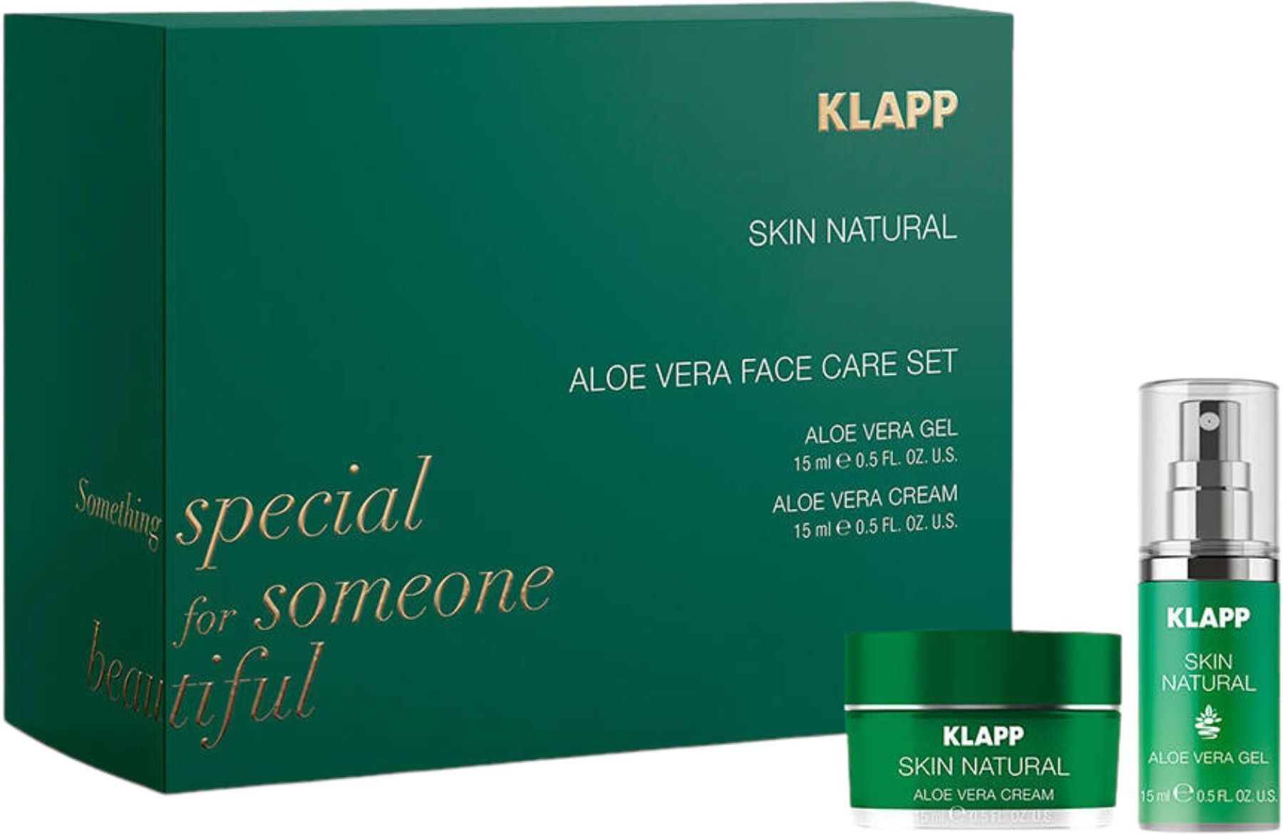 Klapp Skin Natural Zestaw: el Aloesowy 15 Ml + Krem Do Twarzy - opinie i  ceny na Ceneo.pl
