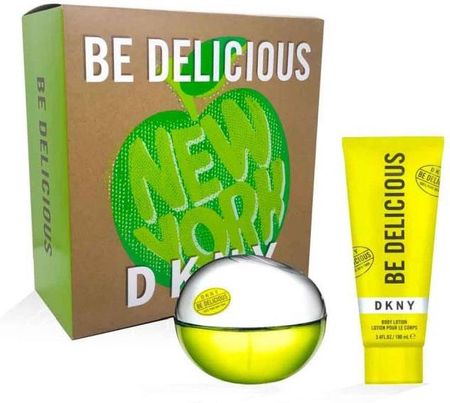 Dkny Zestaw Be Delicious Eau De Perfume Spray 100Ml + Body Lotion