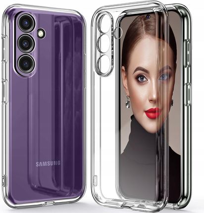 Krainagsm Etui Do Samsung Galaxy S23 Fe Silicone Case Szkło 9H