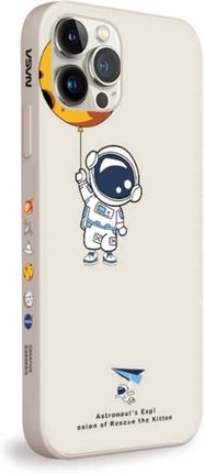 Nemo Etui Samsung Galaxy A54 5G Astronauta Nasa Kremowe