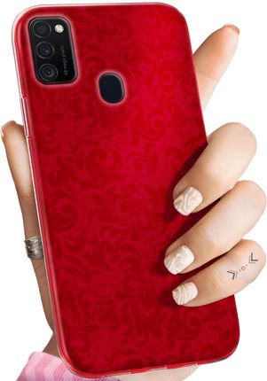 Hello Case Etui Do Samsung Galaxy M21 Czerwone Obudowa