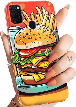 Hello Case Etui Do Samsung Galaxy M21 Hamburger Burgery