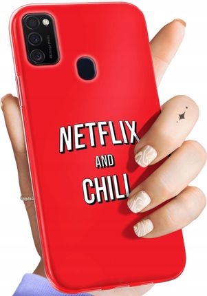 Hello Case Etui Do Samsung Galaxy M21 Netflix Seriale