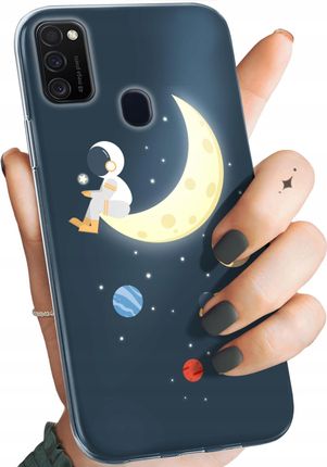 Hello Case Etui Do Samsung Galaxy M21 Księżyc Gwiazdy