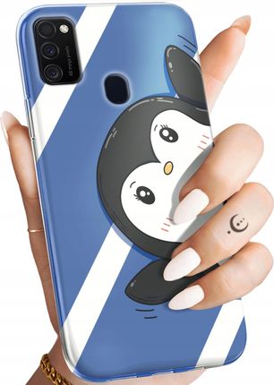 Hello Case Etui Do Samsung Galaxy M21 Pingwinek Pingwin