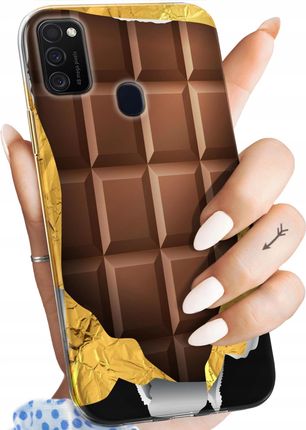 Hello Case Etui Do Samsung Galaxy M21 Czekolada Choco