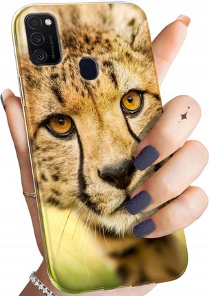 Hello Case Etui Do Samsung Galaxy M21 Gepard Cętki Case