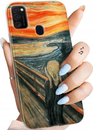 Hello Case Etui Do Samsung Galaxy M21 Edvard Munch Case