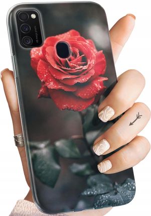 Hello Case Etui Do Samsung Galaxy M21 Róża Z Różą Rose