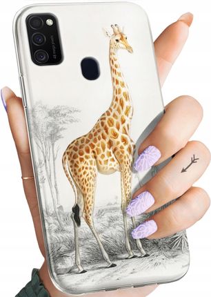 Hello Case Etui Do Samsung Galaxy M21 Żyrafa Obudowa
