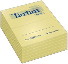 Zdjęcie 3M Bloczek Samoprzylepny Tartan 76X127Mm (12Sztuk) - Lublin