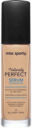 Miss Sporty Naturally Perfect Nawilżający Podkład Serum 10 30Ml