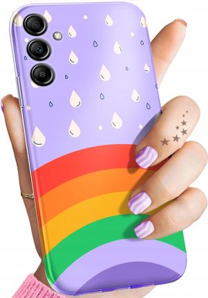 Hello Case Etui Do Samsung Galaxy A14 5G Tęcza Rainbow