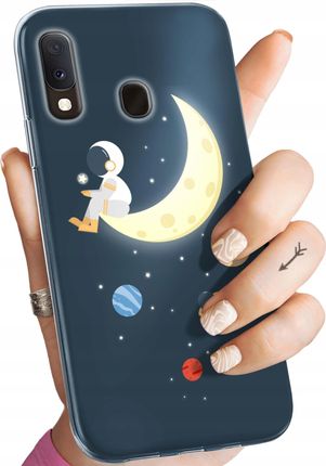 Hello Case Etui Do Samsung Galaxy A20E Moon Księżyc
