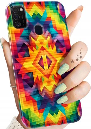 Hello Case Etui Do Samsung Galaxy M21 Azteckie Aztec