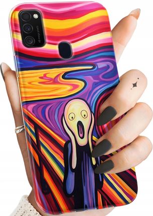 Hello Case Etui Do Samsung Galaxy M21 Krzyk Munch Case