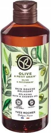 Yves Rocher Bain De Nature Olive & Petit Grain Relaksujący Żel Pod Prysznic 400 ml