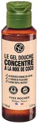 Yves Rocher Bain De Nature Coconut Skoncentrowany Żel Pod Prysznic 100 ml