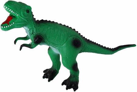 Leantoys Duża Figurka Dinozaur Tyranozaur Dźwięk 38Cm Zielony