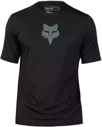 Fox Koszulka Kolarska Z Krótkim Rękawem Ranger Lab Head Czarny M
