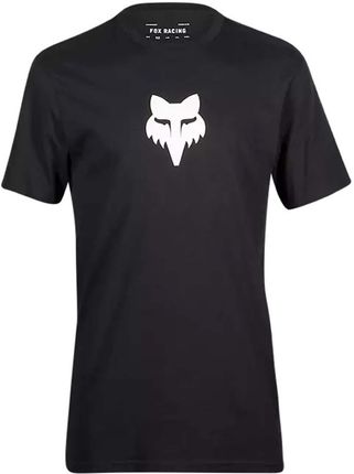 Fox Kolarska Koszulka Z Krótkim Rękawem Fox Head Premium Czarny M