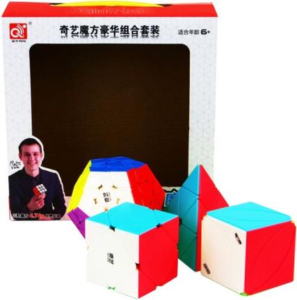 QiYi Zestaw Kostek Rubika Megaminx + Pyraminx + Skewb + Ivy Cube
